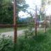 Футбольное поле и баскетбольная площадка в городе Запорожье