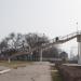 Надземный пешеходный переход через станцию Ружино в городе Лесозаводск