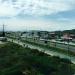 Pedestrian overpass in Tirana city