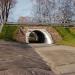 Pedestrian tunnel under railway in Riga city