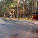 Terminus of bus route 36 in Riga city