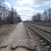 Пассажирская платформа в городе Андреаполь
