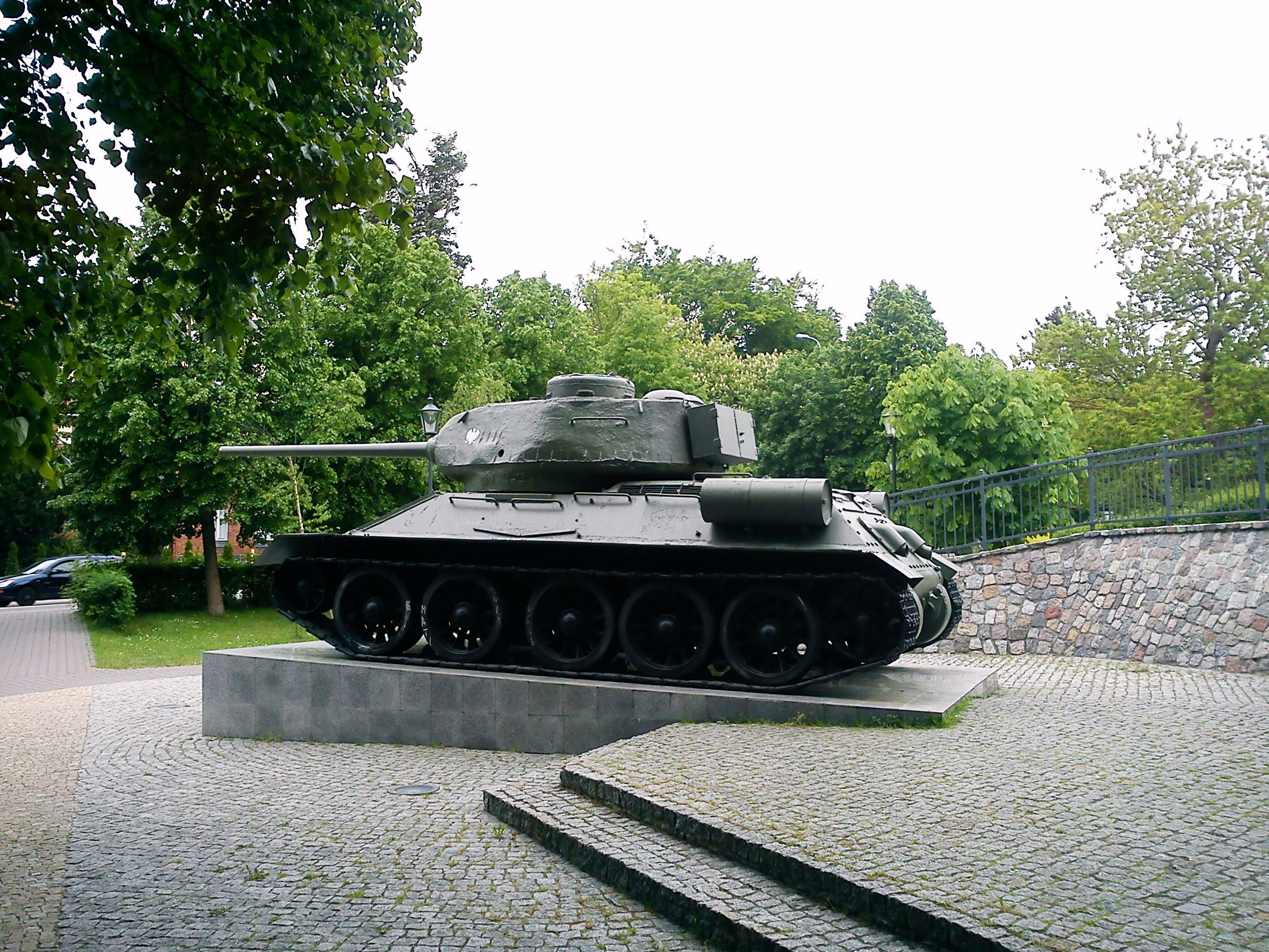 Czołg T 3485 Pomnik Wejherowo