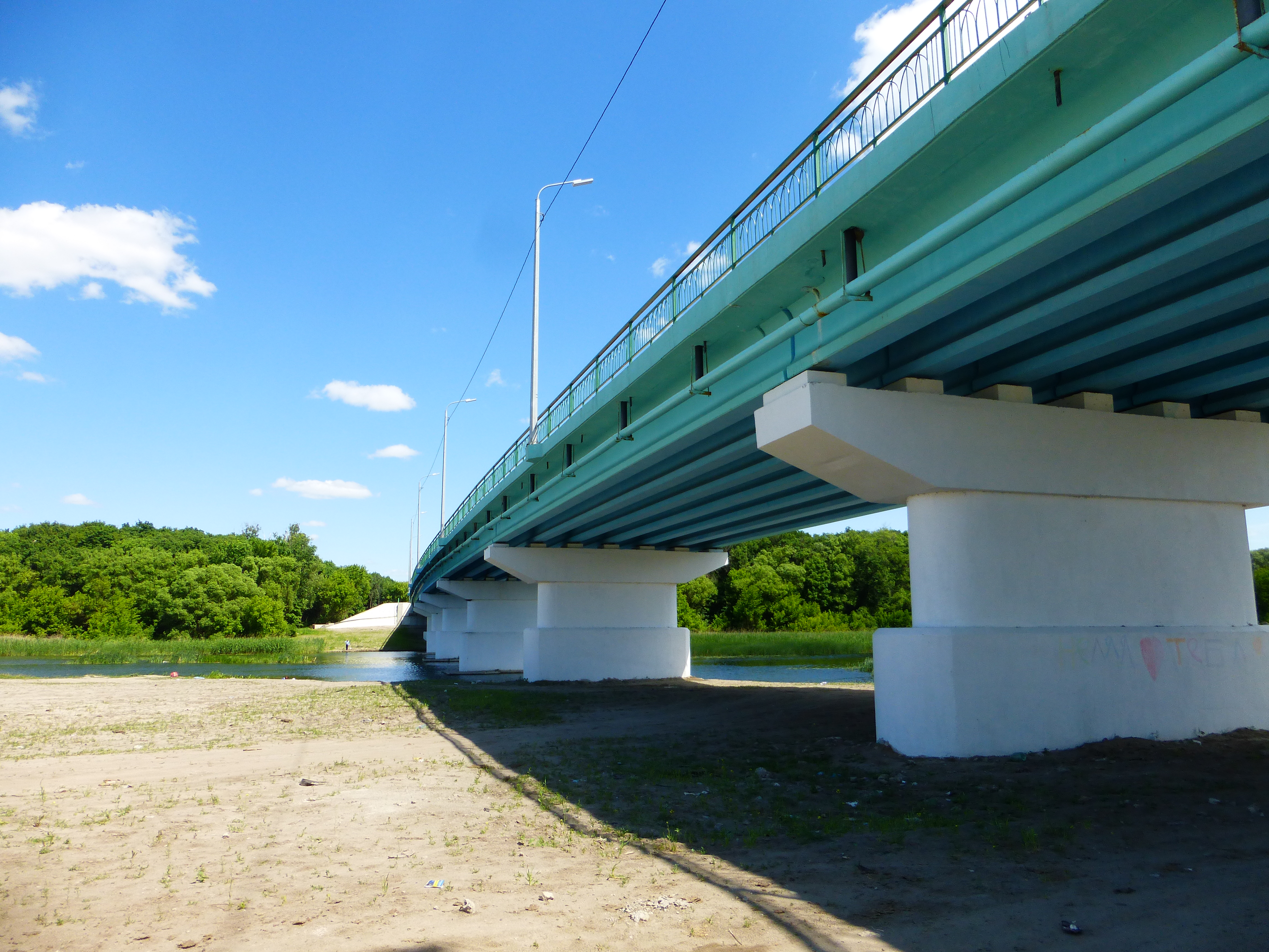 Мост через Сейм в Курске
