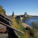 Дикий пляж в городе Псков