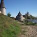 Дикий пляж в городе Псков