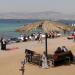 Ghandour public beach in Aqaba city