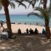 Ghandour public beach in Aqaba city