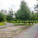 Парковая территория в пойме на слиянии рек Чермянка и Яуза в городе Москва