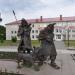 Скульптура «Робинзон Крузо и Пятница» в городе Тобольск