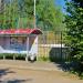 Автобусная остановка в городе Нахабино