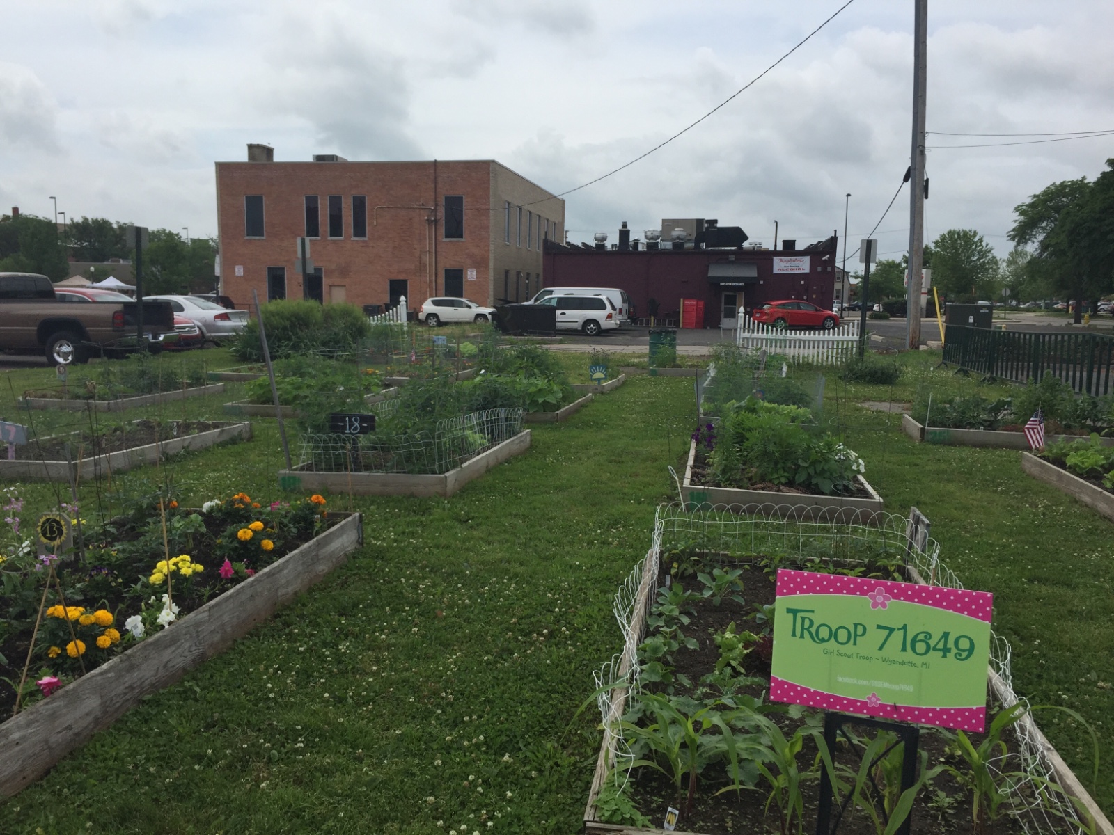 Wyandotte Community Garden Wyandotte, Michigan