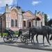 Скульптура «Пара коней, запряжённых в экипаж» в городе Тобольск