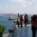 Panoramic Platform Alley in Istanbul Metropolitan Municipality city