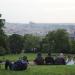 Riegrovy sady in Prague city