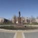 Клумба вокруг памятника Н. В. Гоголю в городе Северодонецк