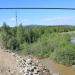 Временная объездная дорога в городе Полярные Зори