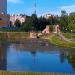 Затвор для спуска пруда в городе Смоленск
