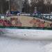 Пешеходный мост через р. Поныри в городе Щёлково