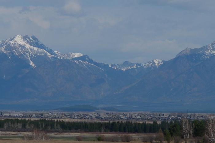 Тункинская Долина село Кырен