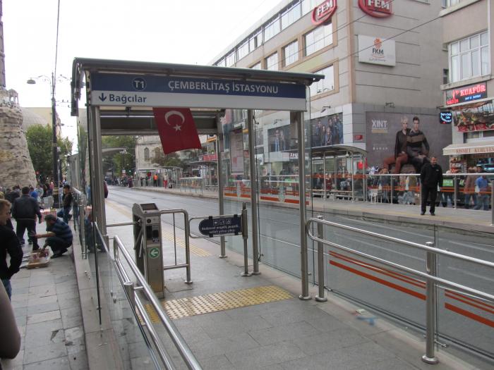 cemberlitas tramvay duragi istanbul ili