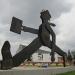 Traveler in Bogota city