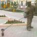 Скульптура «Сталевар» в городе Костанай