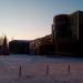Площадь перед клубом в городе Электрогорск