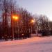 Площадь перед клубом в городе Электрогорск