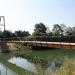 Südliche Fußgängerbrücke in Stadt Wolfratshausen
