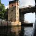 Hammarbyslussen (Hammarby lock) in Stockholm city