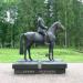 Johan Laidoneri ratsamonument in Viljandi city