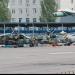 Стоянка вертолетов в городе Томилино