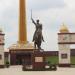 Памятник Герою Советского Союза Мовлиду Висаитову в городе Грозный