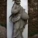 Originalfiguren der Neumünsterfassade in Stadt Würzburg