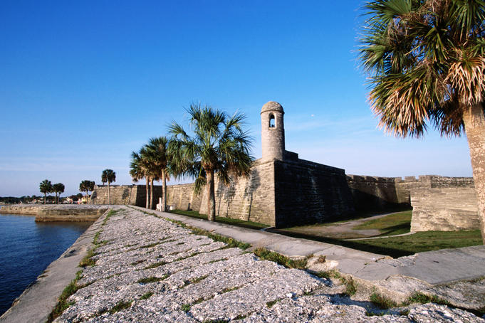 Castillo De San Marcos National Monument - Saint Augustine, Florida