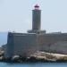 Lighthouse in Marseille city