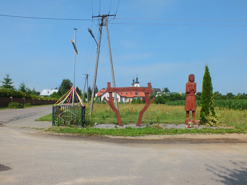 Wola Gułowska (English) village