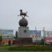 Скульптура Лошадь, наступившая на летящую ласточку (ru) in Kaşgar city