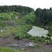Отработанный карьер в городе Каменск-Уральский