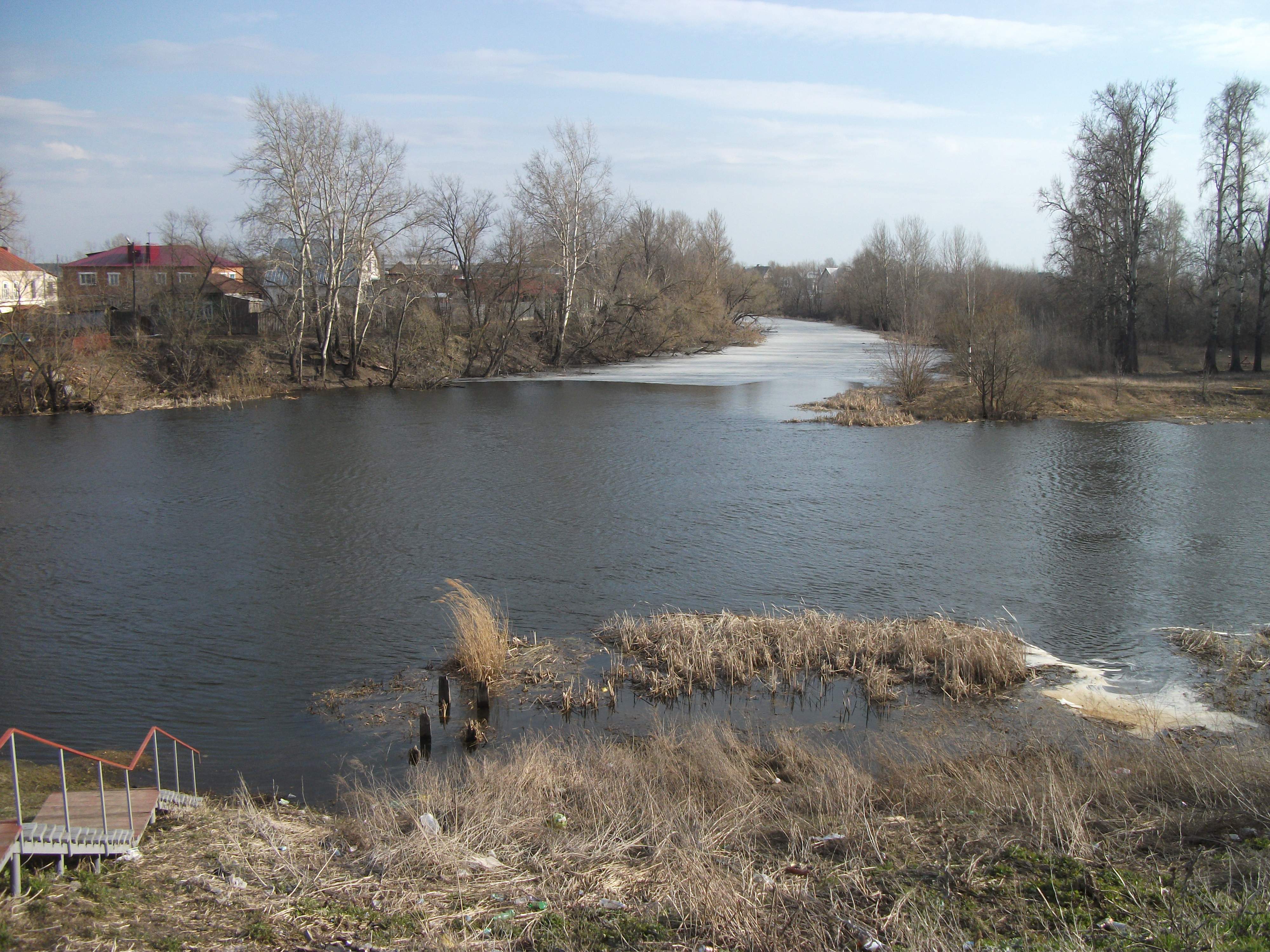 Река Лештавка Моршанск