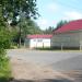 Small white-red building