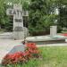 Monument to Katyn massacre in Warsaw city