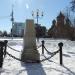 Памятный знак на месте баррикад 1905 года в городе Тула