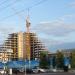 Снесённое здание в городе Астана
