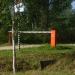 Шлагбаум в городе Вырица