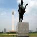 Prince Diponegoro statue in Jakarta city