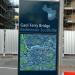 Gaol Ferry Bridge in Bristol city