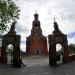 Западные ворота и калитка на территорию храма Покрова Пресвятой Богородицы в городе Каменск-Шахтинский