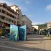 Boulevard 100 Steps towards Europe in Pogradec city
